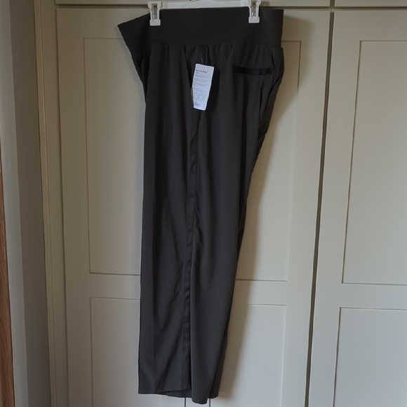[NWT] Athleta Nolita Green Wide Leg Pants - Picture 8 of 10